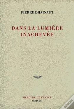 Capa do artigo Dans La Lumiere Inachevee