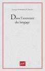 Dans L'Aventure Du Langage - Preview