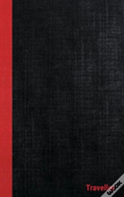 Capa do artigo Dans Traveller Casebound Hardcover Notebooks, 6 X 9, Black/Red, 108 Ruled Pages