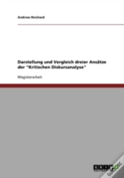 Capa do artigo Darstellung Und Vergleich Dreier Ansatze Der "Kritischen Diskursanalyse"
