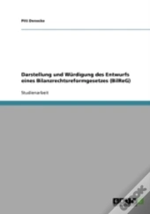 Darstellung Und Wurdigung Des Entwurfs Eines Bilanzrechtsreformgesetzes (Bilreg)