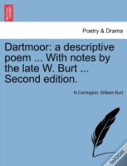 Capa do artigo Dartmoor: A Descriptive Poem ... With Notes By The Late W. Burt ... Second Edition.