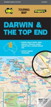 Darwin & The Top End Map 590 22nd Ed