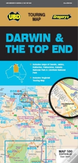 Capa do artigo Darwin & The Top End Map 590 22nd Ed