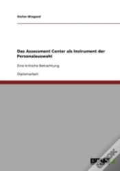 Capa do artigo Das Assessment Center Als Instrument Der Personalauswahl