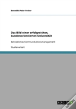 Capa do artigo Das Bild Einer Erfolgreichen, Kundenorientierten Universitat
