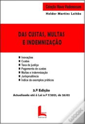 Capa do artigo Das Custas, Multas e Indemnização