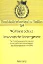 Das Deutsche Boersengesetz - Preview