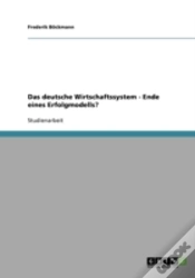 Capa do artigo Das Deutsche Wirtschaftssystem - Ende Eines Erfolgmodells?