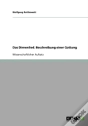 Capa do artigo Das Dirnenlied. Beschreibung Einer Gattung