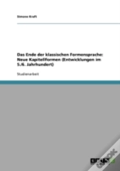 Capa do artigo Das Ende Der Klassischen Formensprache