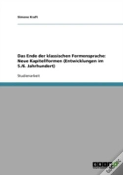 Capa do artigo Das Ende Der Klassischen Formensprache
