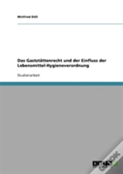 Capa do artigo Das Gaststattenrecht Und Der Einfluss Der Lebensmittel-Hygieneverordnung