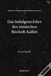 Capa do artigo Das Indulgenz-Edict Des Roemischen Bischofs Kallist