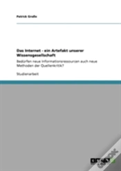 Capa do artigo Das Internet - Ein Artefakt Unserer Wissensgesellschaft