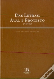 Capa do artigo Das Letras: Aval e Protesto