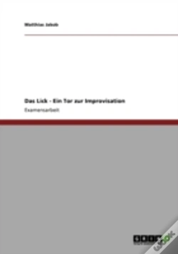 Capa do artigo Das Lick - Ein Tor Zur Improvisation