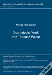 Das Lyrische Werk Von Tadeusz Peiper