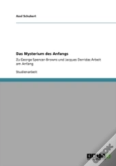 Das Mysterium Des Anfangs