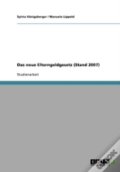 Capa do artigo Das Neue Elterngeldgesetz (Stand 2007)