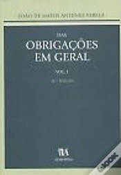 Capa do artigo Das Obrigações em Geral - Vol. I