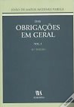 Capa do artigo Das Obrigações em Geral - Vol. I