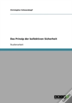 Capa do artigo Das Prinzip Der Kollektiven Sicherheit