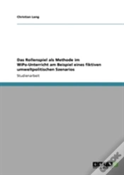 Capa do artigo Das Rollenspiel Als Methode Im Wipo-Unterricht Am Beispiel Eines Fiktiven Umweltpolitischen Szenarios