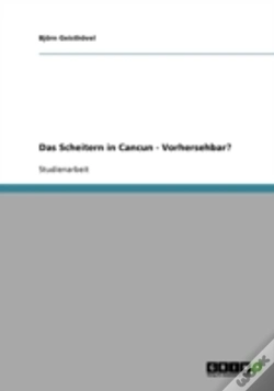 Capa do artigo Das Scheitern In Cancun - Vorhersehbar?
