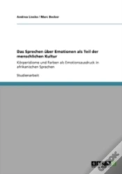 Capa do artigo Das Sprechen Uber Emotionen Als Teil Der Menschlichen Kultur