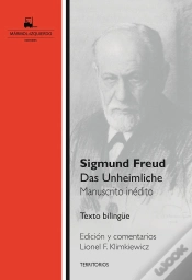 Capa do artigo Das Unheimliche Manuscrito Inedito