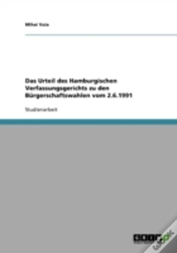 Capa do artigo Das Urteil Des Hamburgischen Verfassungs