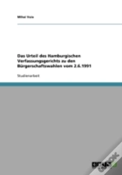 Capa do artigo Das Urteil Des Hamburgischen Verfassungs