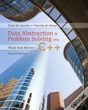 Data Abstraction & Problem Solving With C++