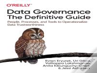Data Governance: The Definitive Guide