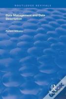 Data Management And Data Description