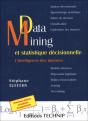 Data Mining Et Statistique Décisionnelle ; L'Intelligence Des Données (3e Édition) - Preview