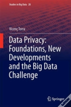 Capa do artigo Data Privacy: Foundations, New Developments And The Big Data Challenge
