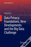 Data Privacy: Foundations, New Developments And The Big Data Challenge