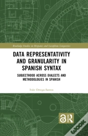 Capa do artigo Data Representativity And Granularity In Spanish Syntax