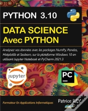 Capa do artigo Data Science Avec Python - Avec Jupyter Et Pycharm - Illustrations, Couleur