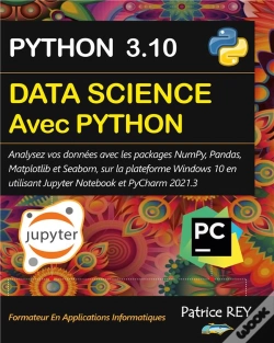 Capa do artigo Data Science Avec Python - Avec Jupyter Et Pycharm - Illustrations, Couleur