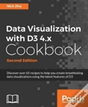 Capa do artigo Data Visualization With D3 4.X Cookbook