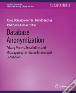 Capa do artigo Database Anonymization
