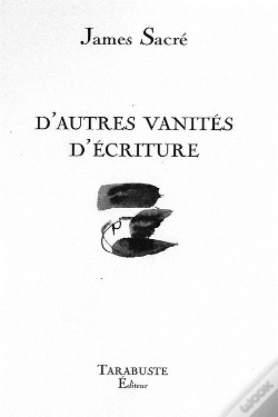 Capa do artigo D'Autres Vanites D'Ecriture - James Sacre
