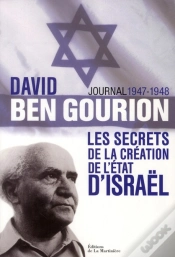 Capa do artigo David Ben Gourion, Journal. Les Secrets De La Creation D
