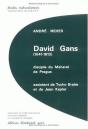 David Gans (1541-1613), Disciple Du Maharal De Prague - Preview