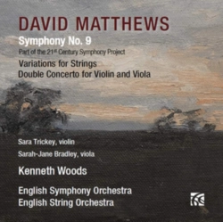 Capa do artigo David Matthews: Symphony No. 9/Variations for Strings/Double... - CD