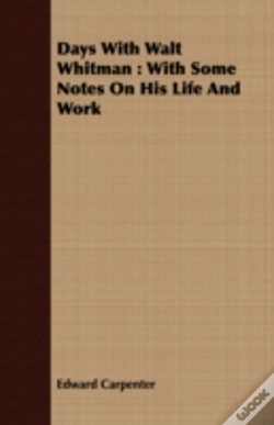 Capa do artigo Days With Walt Whitman : With Some Notes