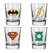 Capa do artigo DC Comics Shotglass 4-Pack Heroes